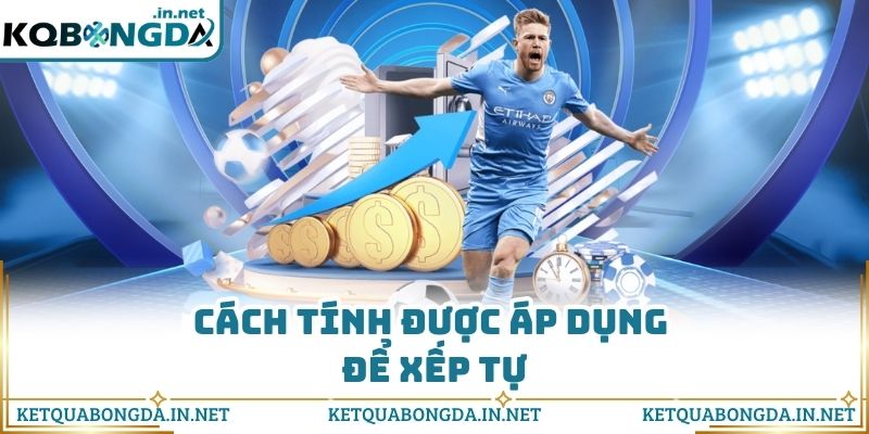 Cách tính được áp dụng để xếp tự